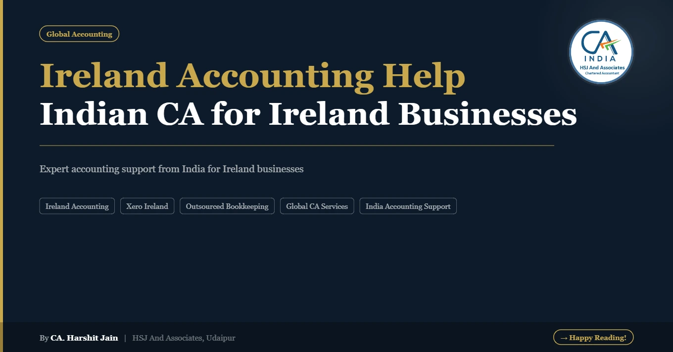 How an Indian Chartered Accountant Can Help Ireland Business Owners with Accounting