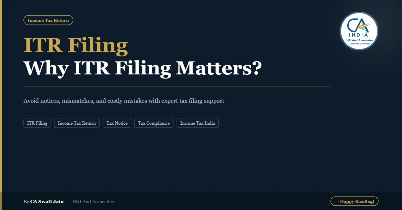 What Is ITR Filing Matters?