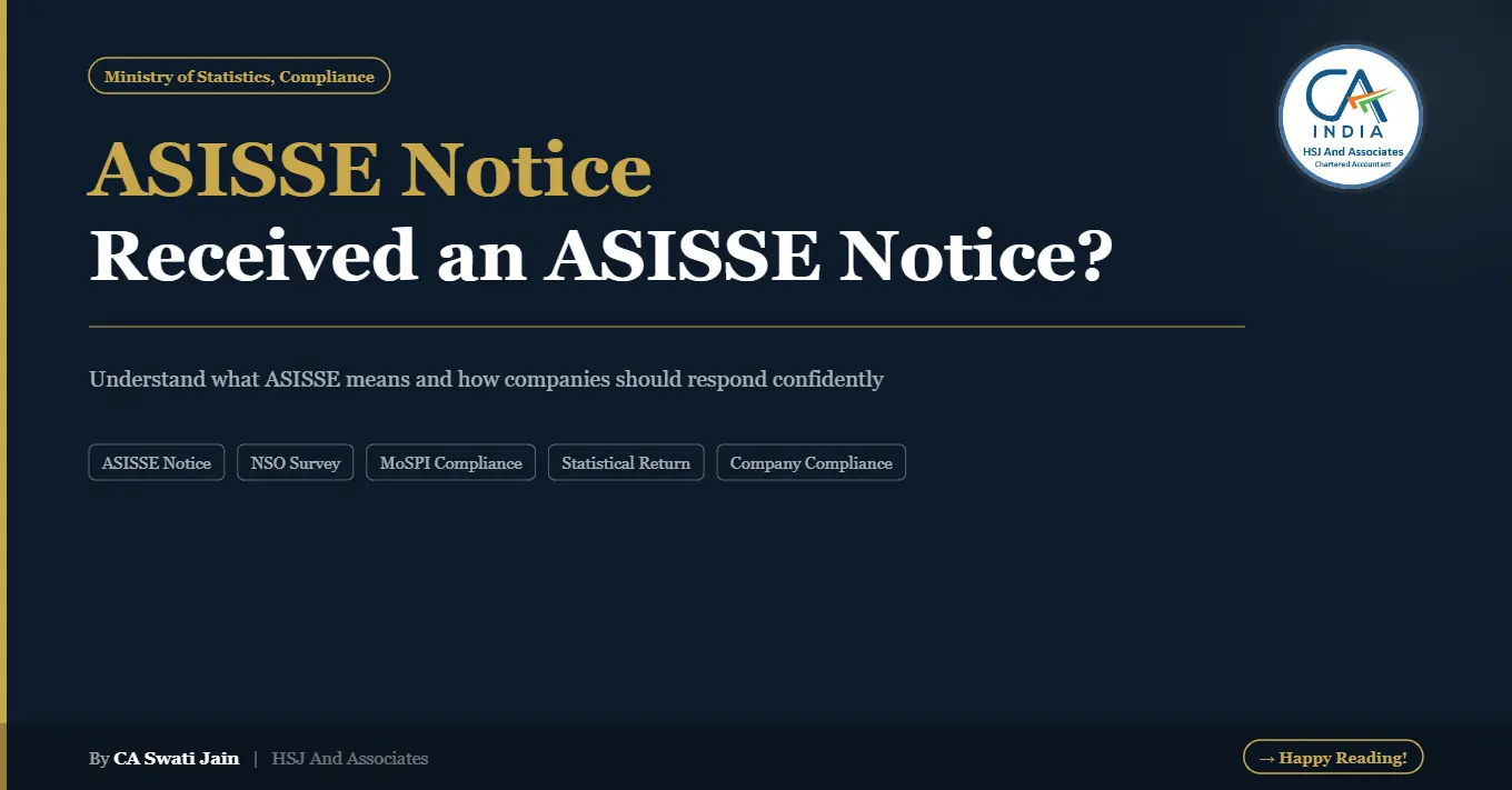 Received an ASISSE Notice? Don't Panic – Here's What Companies Need to Know